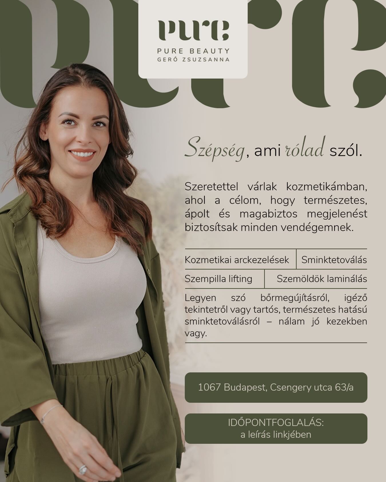 Gerő Zsuzsanna kozmetikus